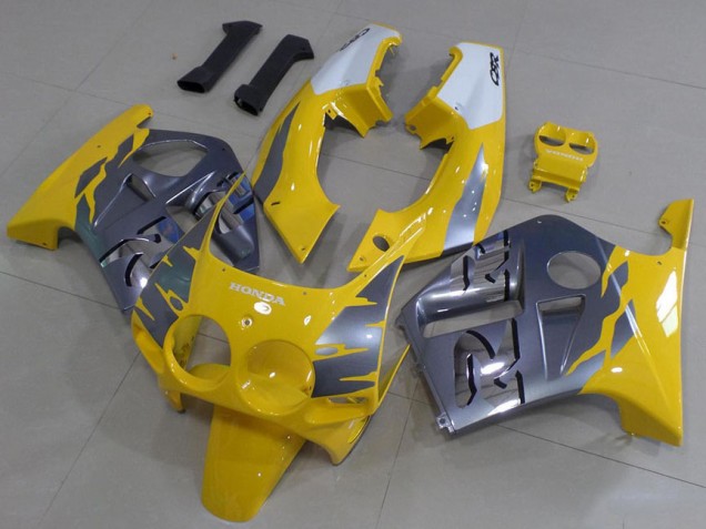 Carenado CBR 250 RR MC19 1988-1989 - Gris Amarillo Carenado CBR 250 RR MC19 1988-1989 - Gris Amarillo