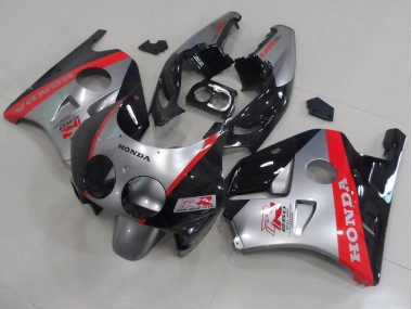 Carenado CBR 250 RR MC22 1991-1998 - Plata Negro Rojo