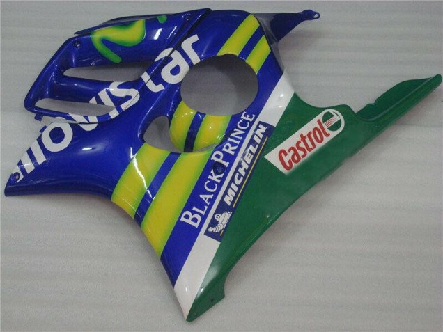 Carenado CBR 600 F3 1995-1998 - Azul Movistar Castrol