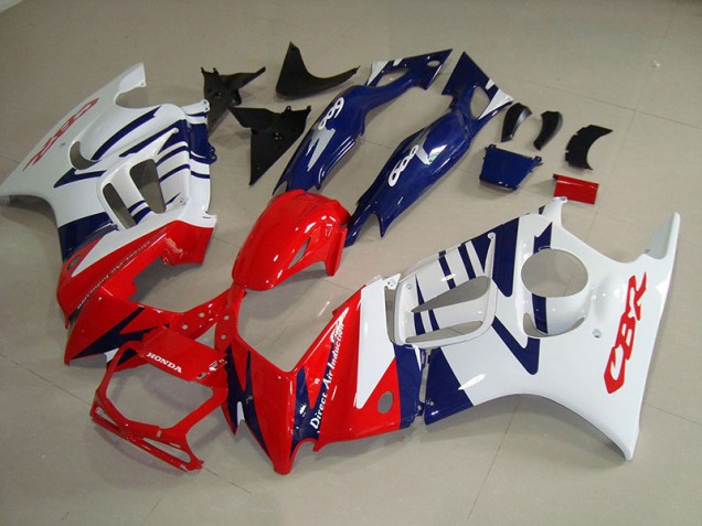 Carenado CBR 600 F3 1995-1998 - Blanco Rojo Azul Carenado CBR 600 F3 1995-1998 - Blanco Rojo Azul