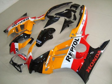 Carenado CBR 600 F3 1995-1998 - Naranja Negro Repsol
