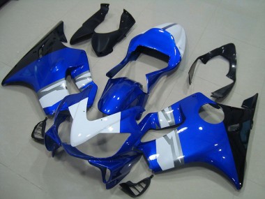 Carenado CBR 600 F4i 2001-2003 - Blanco Azul Negro
