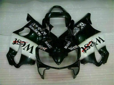 Carenado CBR 600 F4i 2001-2003 - Blanco Negro West