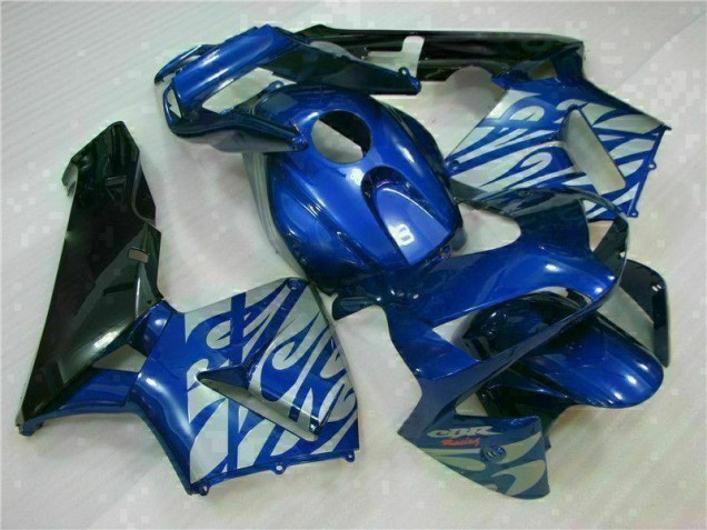 Carenado CBR 600 RR 2003-2004 - Azul con Plata Llama Carenado CBR 600 RR 2003-2004 - Azul con Plata Llama
