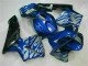 Carenado CBR 600 RR 2003-2004 - Azul con Plata Llama Carenado CBR 600 RR 2003-2004 - Azul con Plata Llama