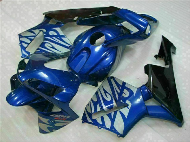 Carenado CBR 600 RR 2003-2004 - Azul con Plata Llama Carenado CBR 600 RR 2003-2004 - Azul con Plata Llama