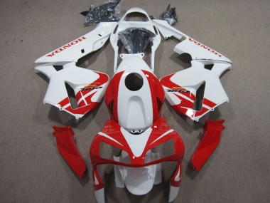 Carenado CBR 600 RR 2003-2004 - Blanco Rojo