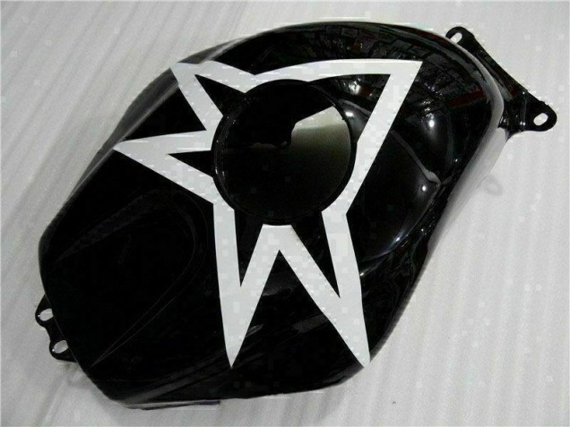 Carenado CBR 600 RR 2003-2004 - Negro Blanco 11 Carenado CBR 600 RR 2003-2004 - Negro Blanco 11