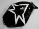 Carenado CBR 600 RR 2003-2004 - Negro Blanco 11 Carenado CBR 600 RR 2003-2004 - Negro Blanco 11