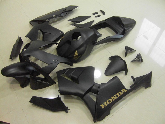 Carenado CBR 600 RR 2003-2004 - Negro Mate Oro