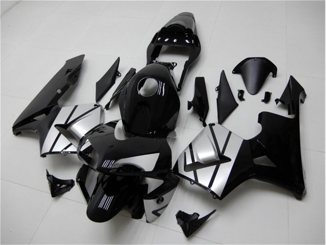 Carenado CBR 600 RR 2003-2004 - Negro Plata Carenado CBR 600 RR 2003-2004 - Negro Plata