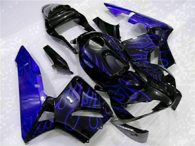 Carenado CBR 600 RR 2003-2004 - Negro con Azul Llama