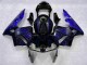 Carenado CBR 600 RR 2003-2004 - Negro con Azul Llama