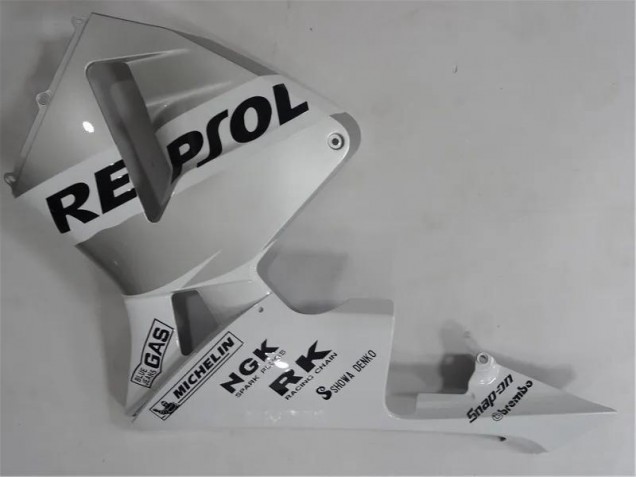 Carenado CBR 600 RR 2003-2004 - Plata Blanco Negro Repsol