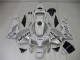 Carenado CBR 600 RR 2003-2004 - Plata Blanco Negro Repsol