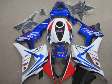 Carenado CBR 600 RR 2007-2008 - Azul Blanco Rojo HRC
