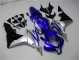 Carenado CBR 600 RR 2007-2008 - Azul Plata Negro Carenado CBR 600 RR 2007-2008 - Azul Plata Negro