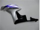 Carenado CBR 600 RR 2007-2008 - Azul Plata Negro Carenado CBR 600 RR 2007-2008 - Azul Plata Negro
