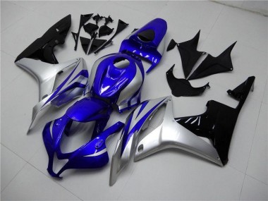 Carenado CBR 600 RR 2007-2008 - Azul Plata Negro