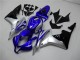 Carenado CBR 600 RR 2007-2008 - Azul Plata Negro Carenado CBR 600 RR 2007-2008 - Azul Plata Negro