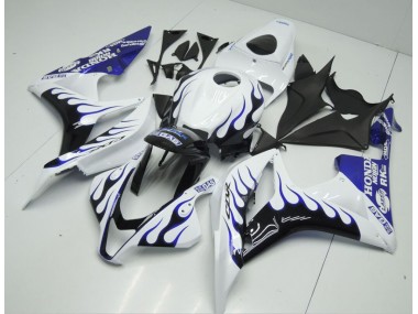Carenado CBR 600 RR 2007-2008 - Blanco Azul Llama