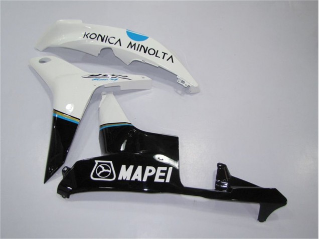 Carenado CBR 600 RR 2007-2008 - Blanco Azul Negro Carenado CBR 600 RR 2007-2008 - Blanco Azul Negro