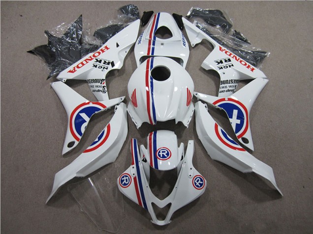 Carenado CBR 600 RR 2007-2008 - Blanco R Carenado CBR 600 RR 2007-2008 - Blanco R