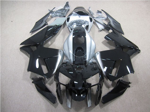Carenado CBR 600 RR 2007-2008 - Negro Plata Carenado CBR 600 RR 2007-2008 - Negro Plata