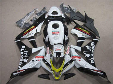Carenado CBR 600 RR 2007-2008 - Negro Rojo Blanco DENSO