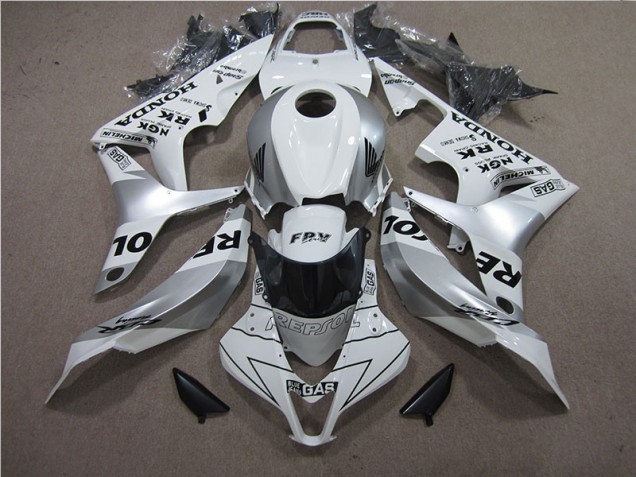 Carenado CBR 600 RR 2007-2008 - Plata Repsol