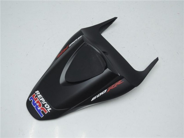 Carenado CBR 600 RR 2007-2008 - Plata Repsol Negro