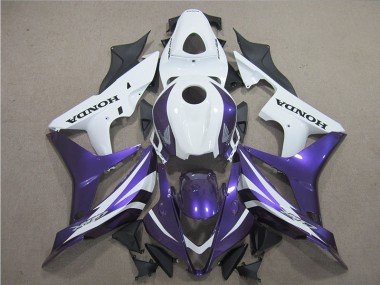 Carenado CBR 600 RR 2007-2008 - Púrpura Blanco