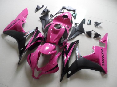 Carenado CBR 600 RR 2007-2008 - Rosa Negro