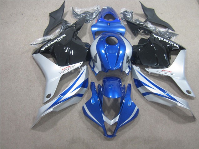 Carenado CBR 600 RR 2009-2012 - Azul Plata Negro