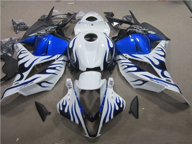 Carenado CBR 600 RR 2009-2012 - Blanco Azul Llama