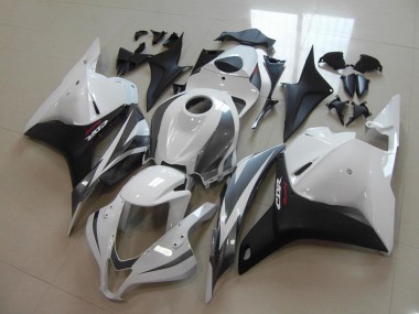 Carenado CBR 600 RR 2009-2012 - Blanco Negro Gris
