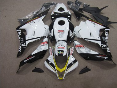 Carenado CBR 600 RR 2009-2012 - Blanco Negro RIZOMA