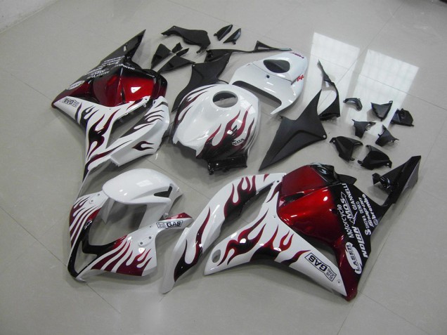 Carenado CBR 600 RR 2009-2012 - Rojo Negro Llama Carenado CBR 600 RR 2009-2012 - Rojo Negro Llama
