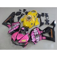 Carenado CBR 600 RR 2013-2021 - Amarillo Rosa Rossi
