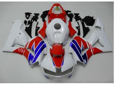 Carenado CBR 600 RR 2013-2021 - Blanco Azul Rojo