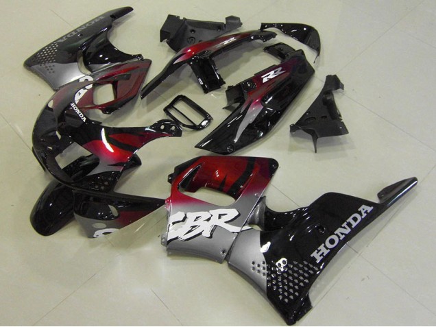 Carenado CBR 900 RR 893 1996-1997 - Rojo Negro Plata
