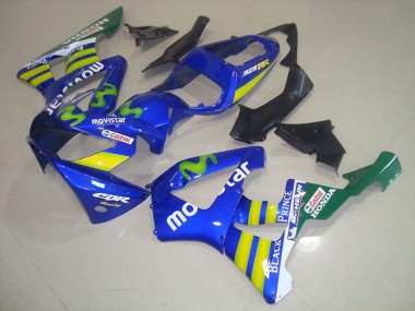Carenado CBR 900 RR 929 2000-2001 - Azul Movistar Castrol
