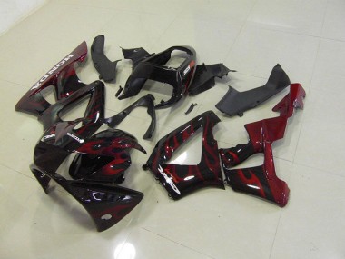 Carenado CBR 900 RR 929 2000-2001 - Negro Rojo Llama