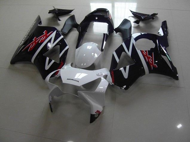 Carenado CBR 900 RR 954 2002-2003 - Negro Blanco Carenado CBR 900 RR 954 2002-2003 - Negro Blanco