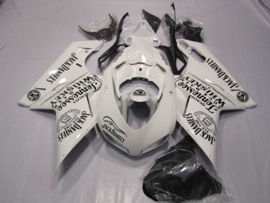 Carenado Ducati 1098 2007-2014 - Blanco Jack Daniels