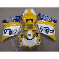 Carenado Ducati 748 1993-2005 - Amarillo Blanco Fila