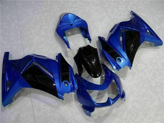 Carenado EX250 2008-2012 - Azul Negro
