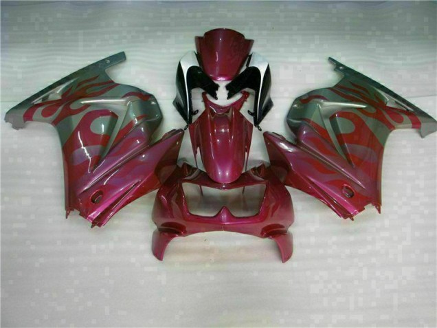 Carenado EX250 2008-2012 - Púrpura Rojo