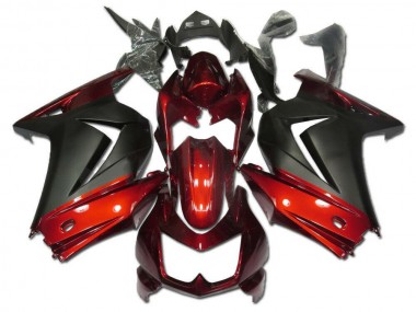 Carenado EX250 2008-2012 - Rojo Gris