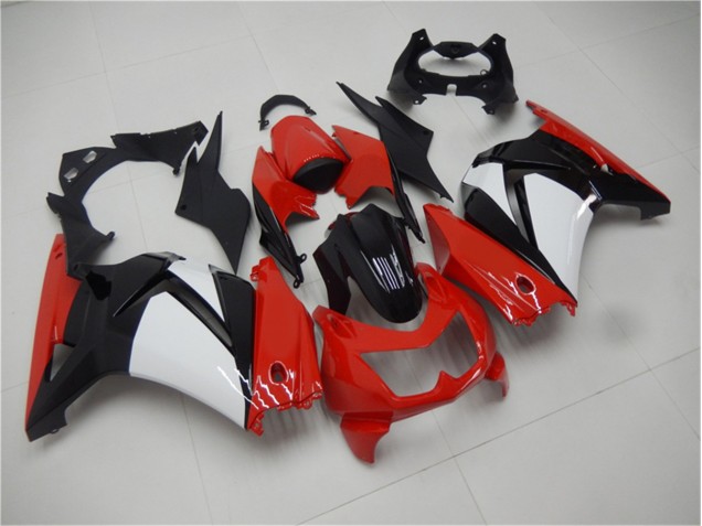 Carenado EX250 2008-2012 - Rojo Negro Blanco